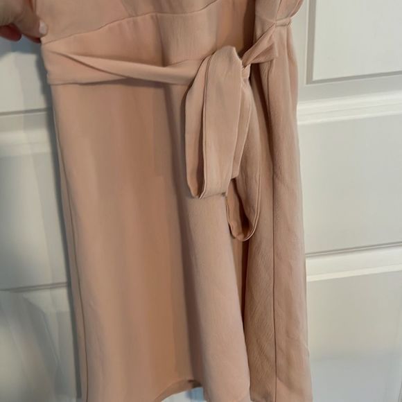 Casual Peach mid length dress size M NWT - Picture 2 of 8